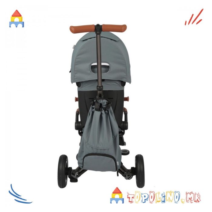 Трицикл Nova Deluxe 8 во 1 Grey - QPlay - Image 5