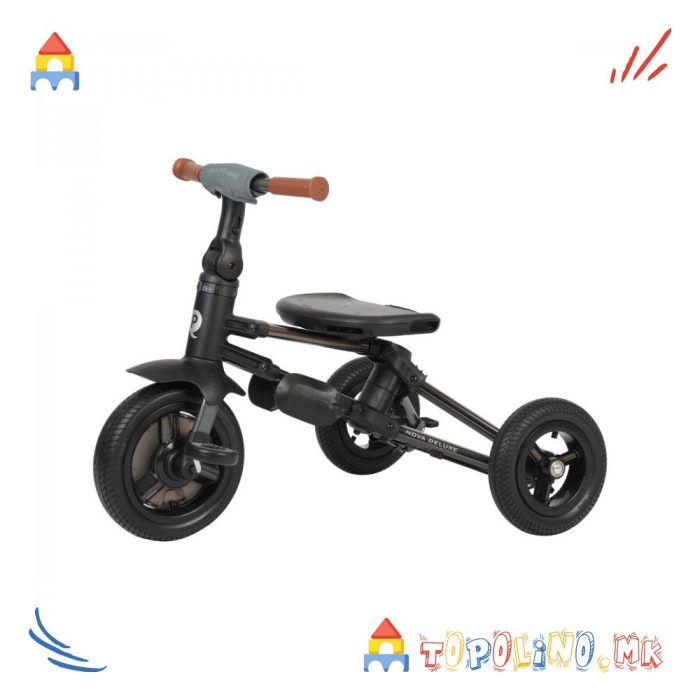 Трицикл Nova Deluxe 8 во 1 Grey - QPlay - Image 8