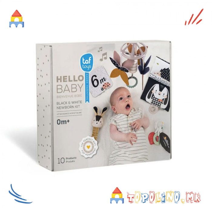 Сет Играчки За Новороденче Црно И Бело - Taf Toys - Image 6