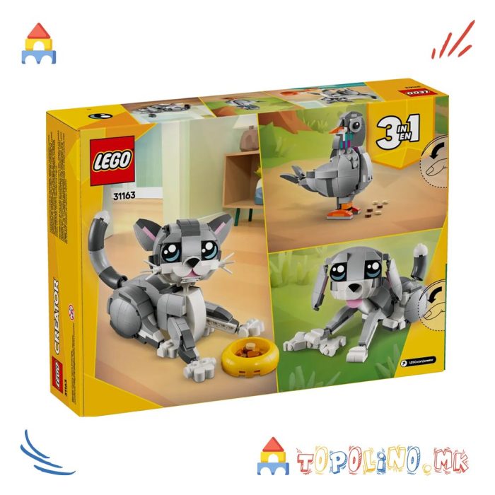 Playful Cat Creator 3 in 1 - Lego - Image 12
