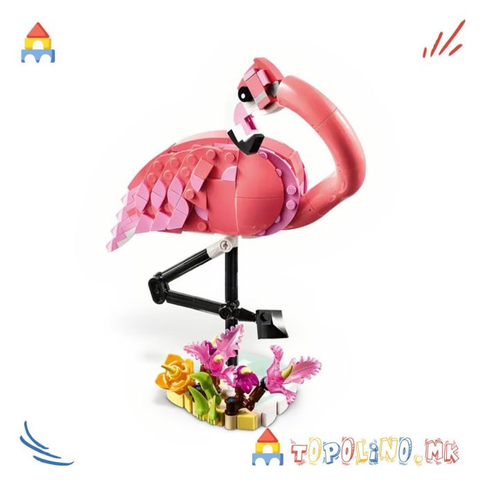 Wild Animals: Pink Flamingo Creator 3 in 1 - Lego - Image 4
