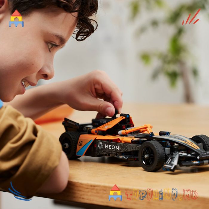 NEOM McLaren Formula E Race Car Technic - Lego - Image 5