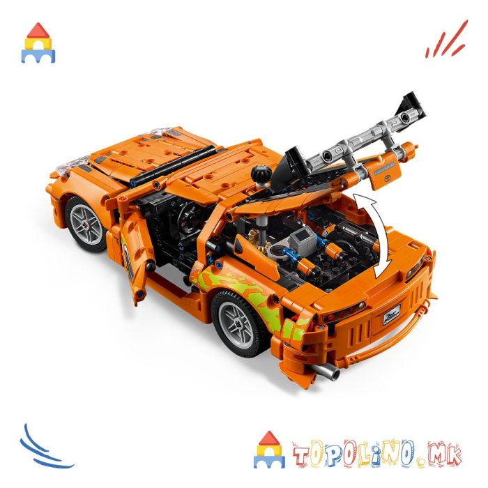Fast and Furious Toyota Supra MK4 Technic - Lego - Image 3