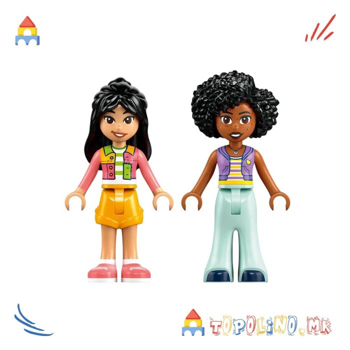 Cotton Candy Stand and Scooter Friends - Lego - Image 5