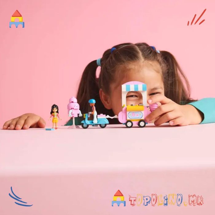 Cotton Candy Stand and Scooter Friends - Lego