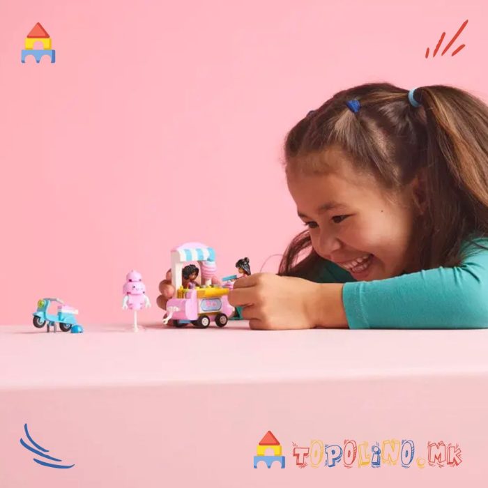 Cotton Candy Stand and Scooter Friends - Lego - Image 6