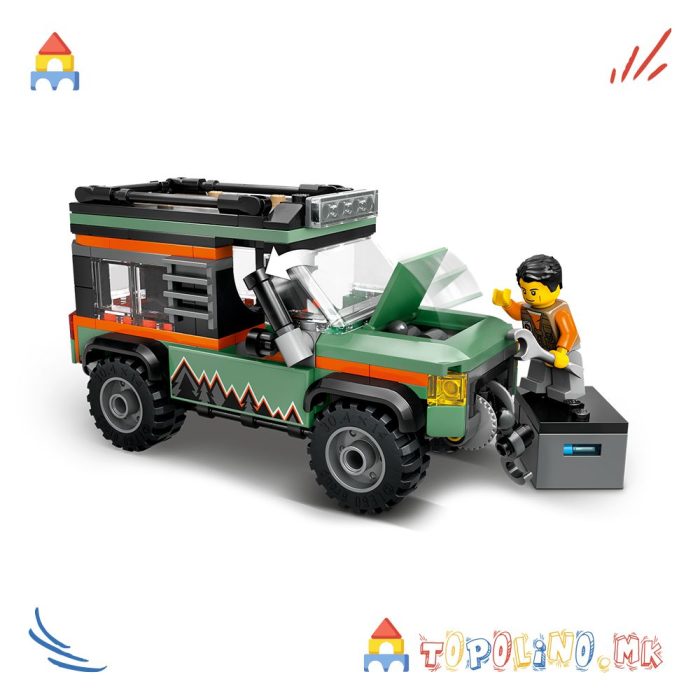 Off-Road 4x4 Mountain Truck City - Lego - Image 2