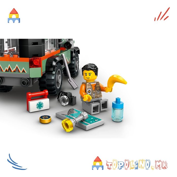 Off-Road 4x4 Mountain Truck City - Lego - Image 3