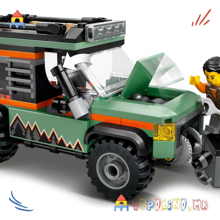 Off-Road 4x4 Mountain Truck City - Lego - Image 6