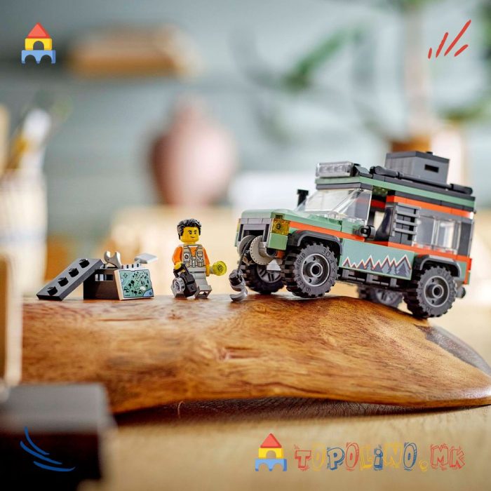Off-Road 4x4 Mountain Truck City - Lego - Image 8