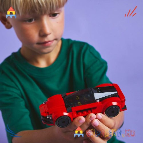 Red Sports Car City - Lego