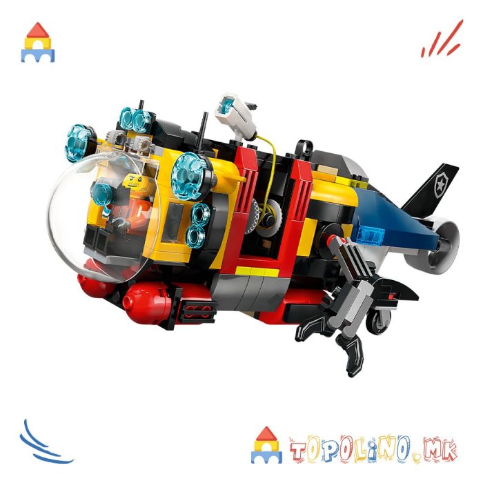 Helicopter, Fire Truck & Submarine Remix City - Lego - Image 4