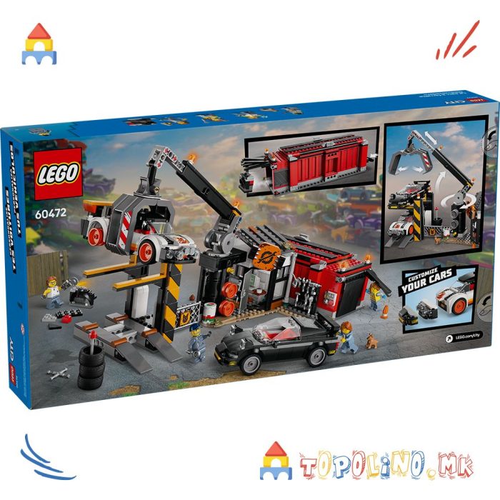 Scrapyard with Cars City - Lego - Image 9