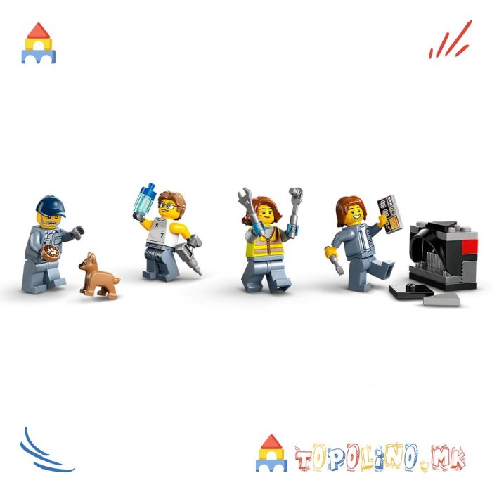 Scrapyard with Cars City - Lego - Image 6