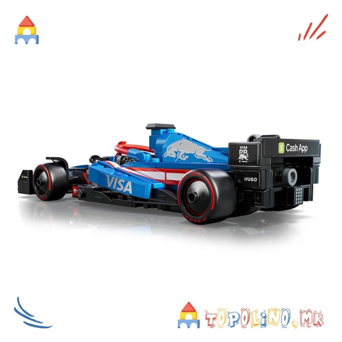 Visa Cash App RB VCARB 01 F1® Race Car Speed Champions - Lego - Image 4