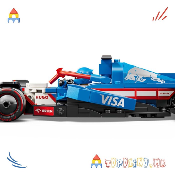 Visa Cash App RB VCARB 01 F1® Race Car Speed Champions - Lego - Image 5