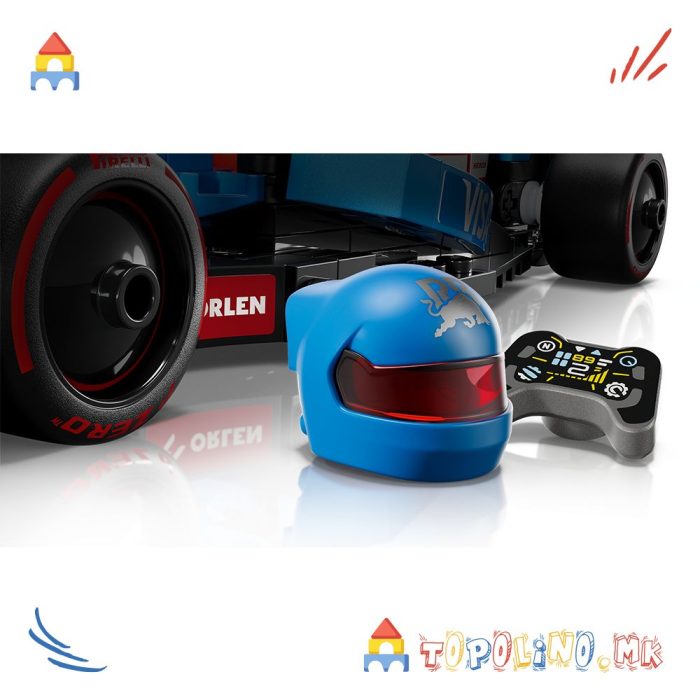 Visa Cash App RB VCARB 01 F1® Race Car Speed Champions - Lego - Image 6