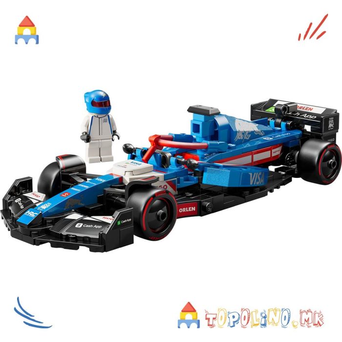 Visa Cash App RB VCARB 01 F1® Race Car Speed Champions - Lego - Image 2