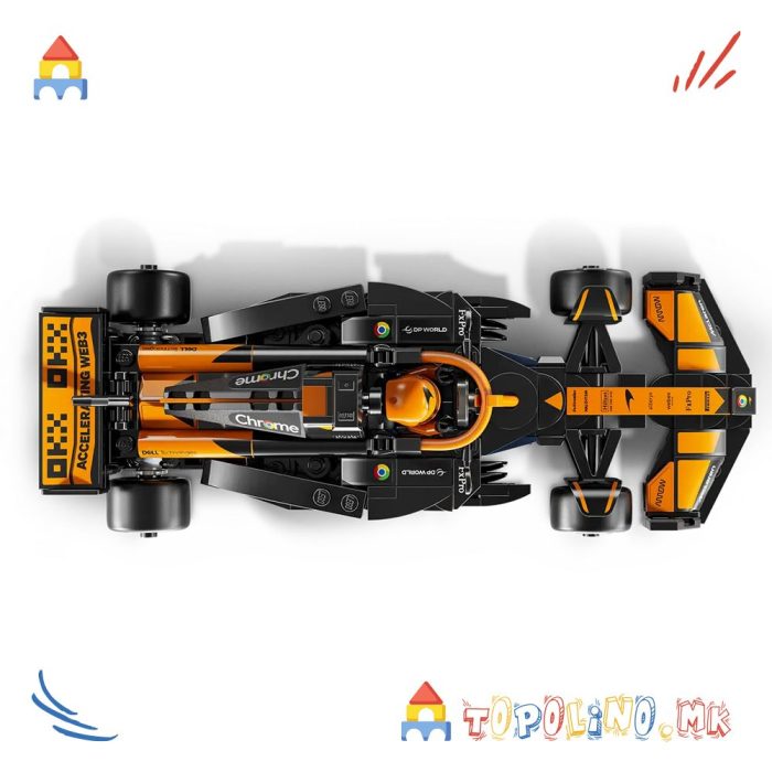 McLaren F1® Team MCL38 Race Car Speed Champions – Lego - Image 5