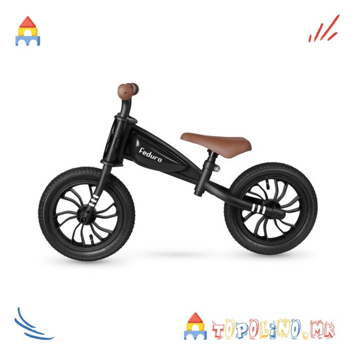 Balance Bike Feduro Black - QPlay - Image 2