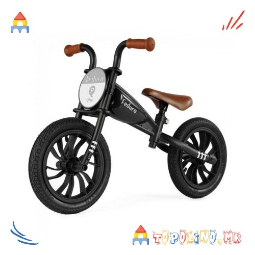 Balance Bike Feduro Black - QPlay