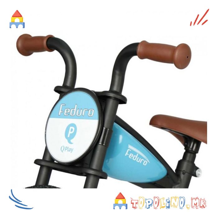 Balance Bike Feduro Blue - QPlay - Image 5