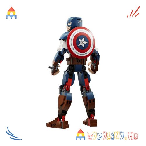 Captain America Construction Figure Super Heroes Marvel - Lego