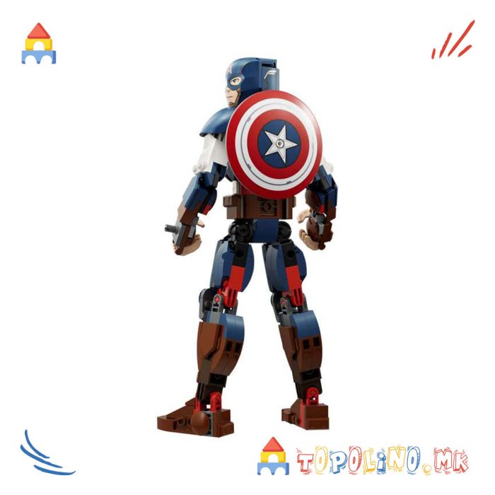 Captain America Construction Figure Super Heroes Marvel - Lego
