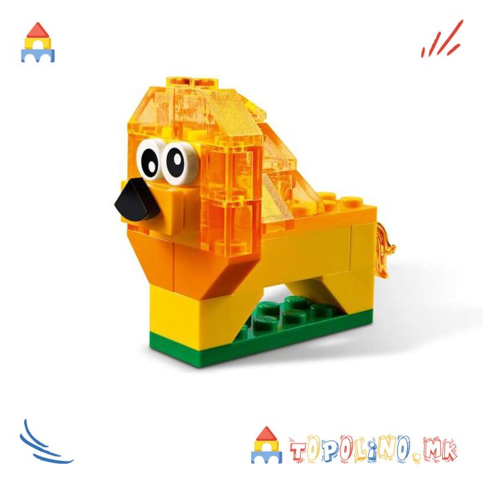 Creative Transparent Bricks Classic - Lego - Image 6