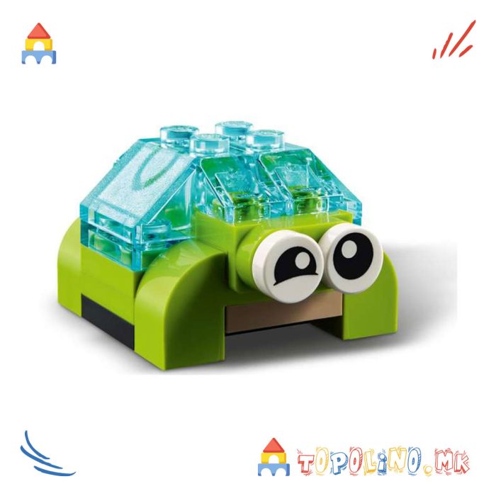 Creative Transparent Bricks Classic - Lego - Image 5