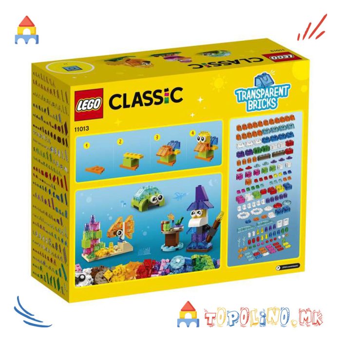 Creative Transparent Bricks Classic - Lego - Image 13