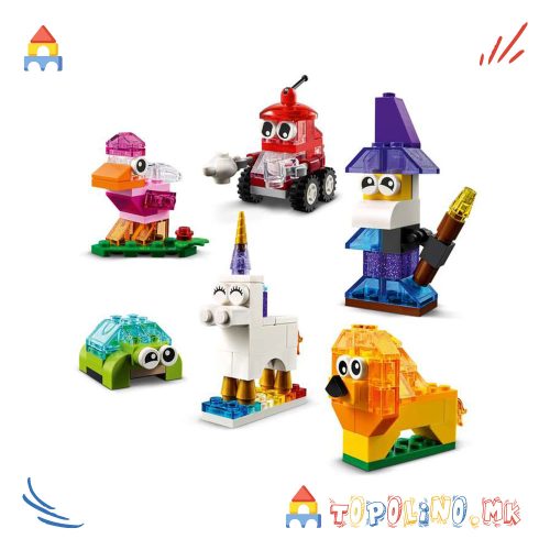 Creative Transparent Bricks Classic - Lego