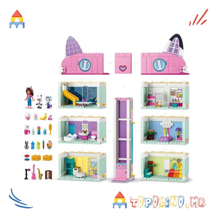 Gabby's Dollhouse - Lego - Image 2