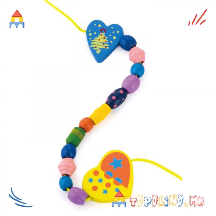 Дрвена Играчка Направи Ѓердан - Viga - Image 2