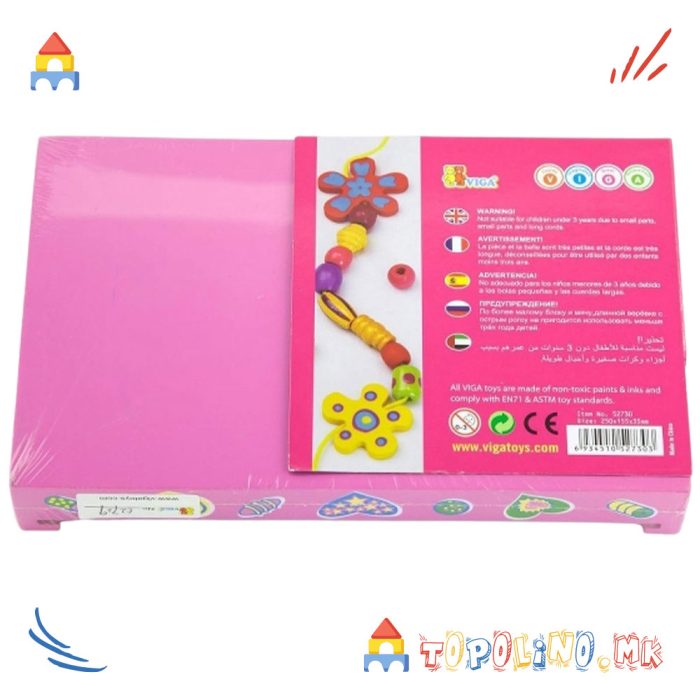 Дрвена Играчка Направи Ѓердан - Viga - Image 4