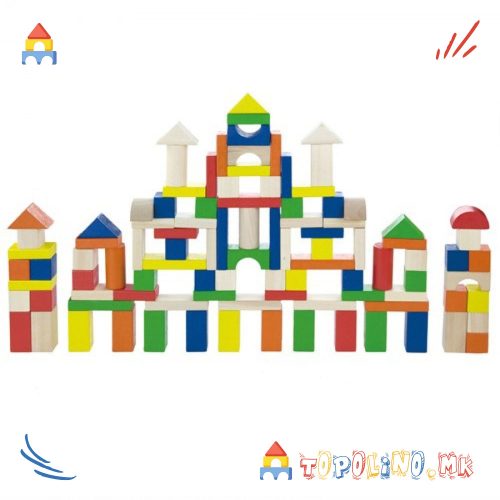 Дрвени Коцки 50 Пар. Фарма - Viga