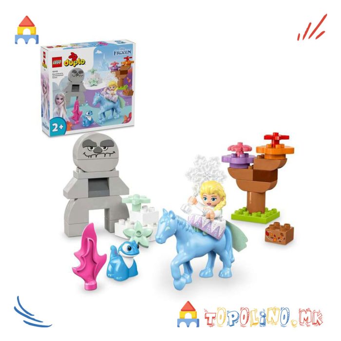 Elsa & Bruni in the Enchanted Forest Duplo - Lego - Image 3