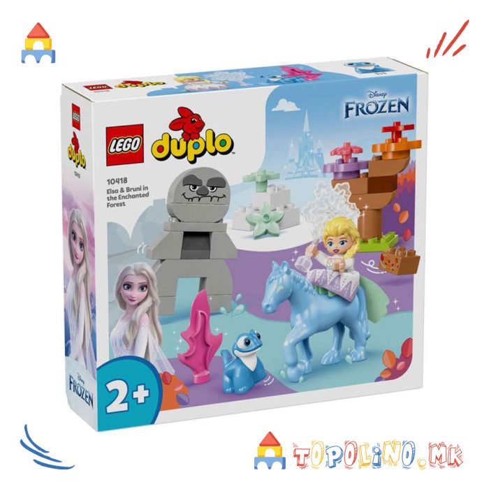 Elsa & Bruni in the Enchanted Forest Duplo - Lego - Image 2