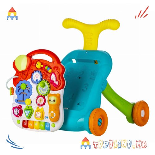 Проодувалка Walk&Play 2 во 1 Multicolor - Free2Play