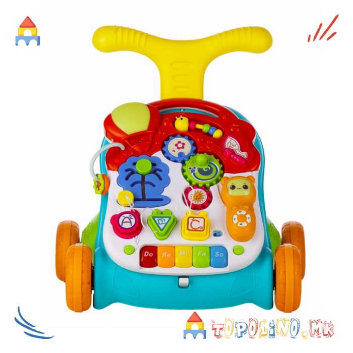 Проодувалка Walk&Play 2 во 1 Multicolor - Free2Play - Image 2