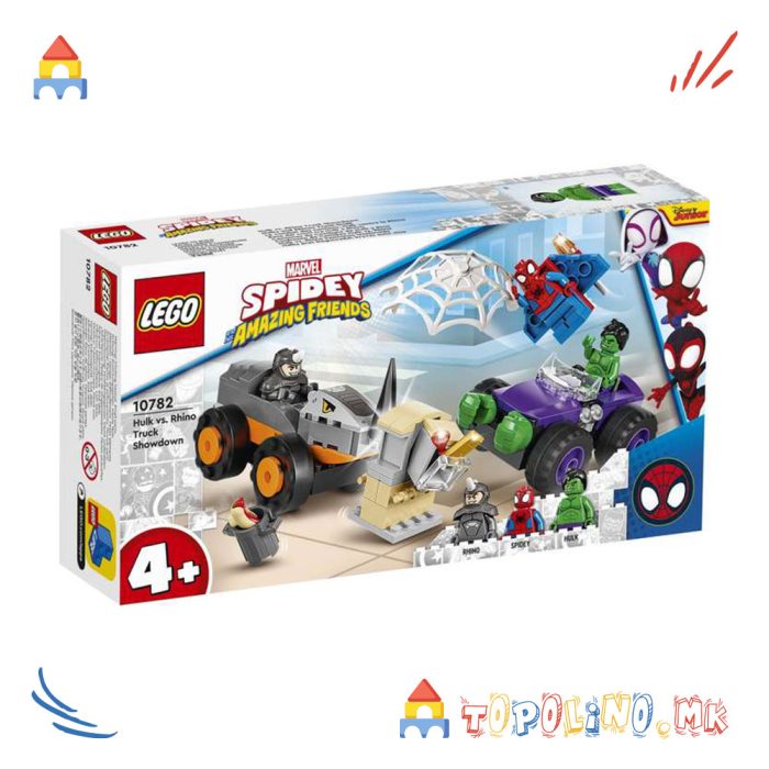 Hulk vs Rhino Truck Showdown Marvel - Lego - Image 2