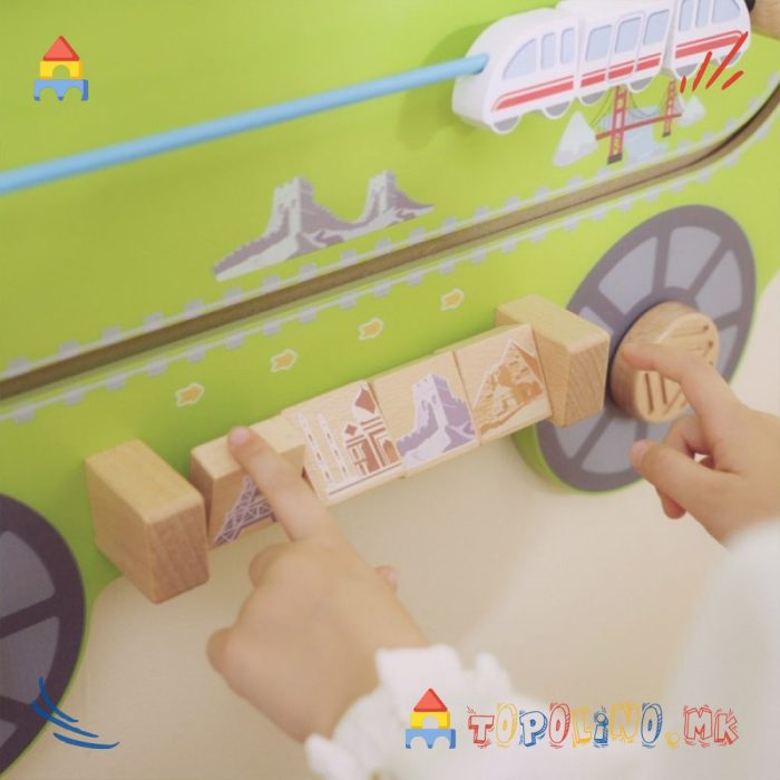 Дрвена Играчка за на Ѕид Воз - Viga - Image 5