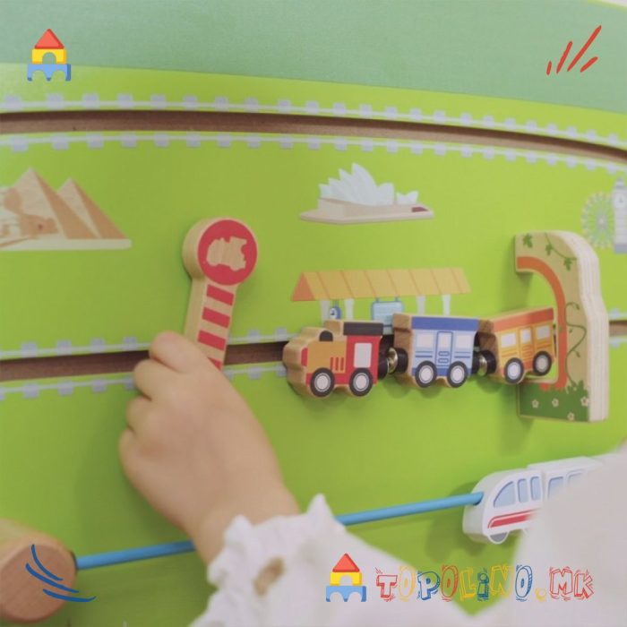 Дрвена Играчка за на Ѕид Воз - Viga - Image 6