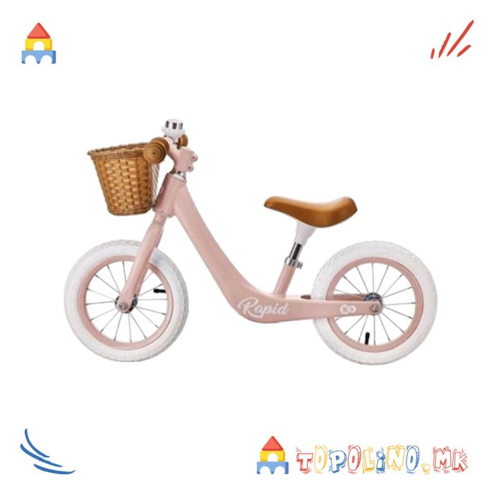 Balance Bike Rapid Pink - Kinderkraft - Image 3
