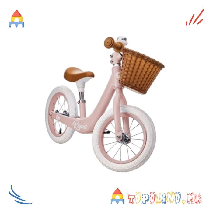 Balance Bike Rapid Pink - Kinderkraft - Image 4