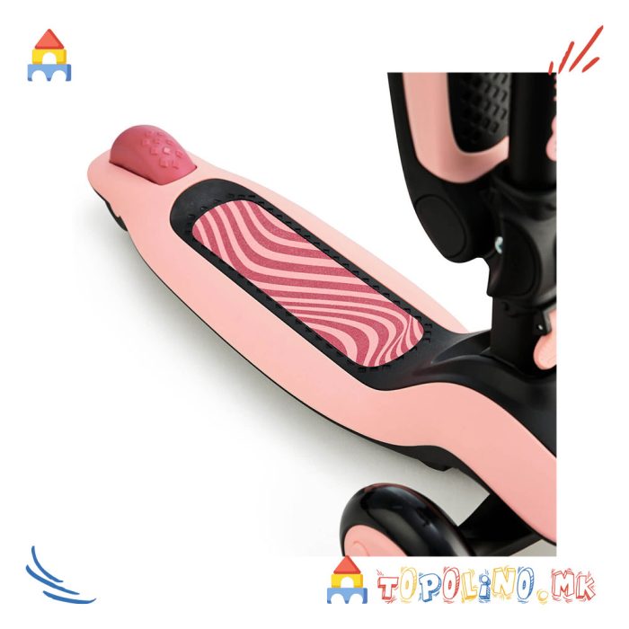 Тротинет Halley 2 во 1 Rose Pink - Kinderkraft - Image 9