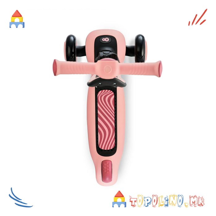 Тротинет Halley 2 во 1 Rose Pink - Kinderkraft - Image 7