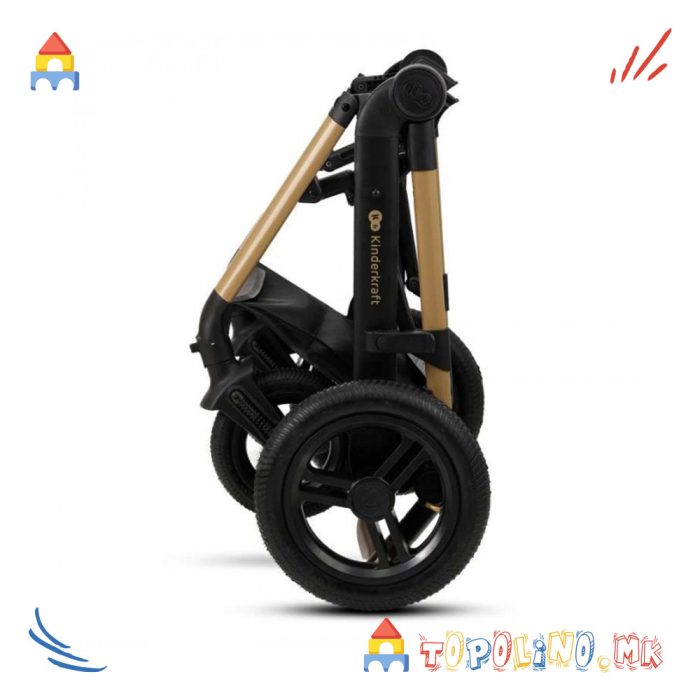 Количка Travel Moov2 3 во 1 Black - Kinderkraft - Image 4