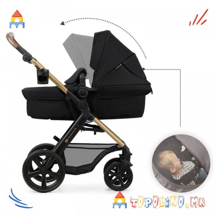 Количка Travel Moov2 3 во 1 Black - Kinderkraft - Image 6