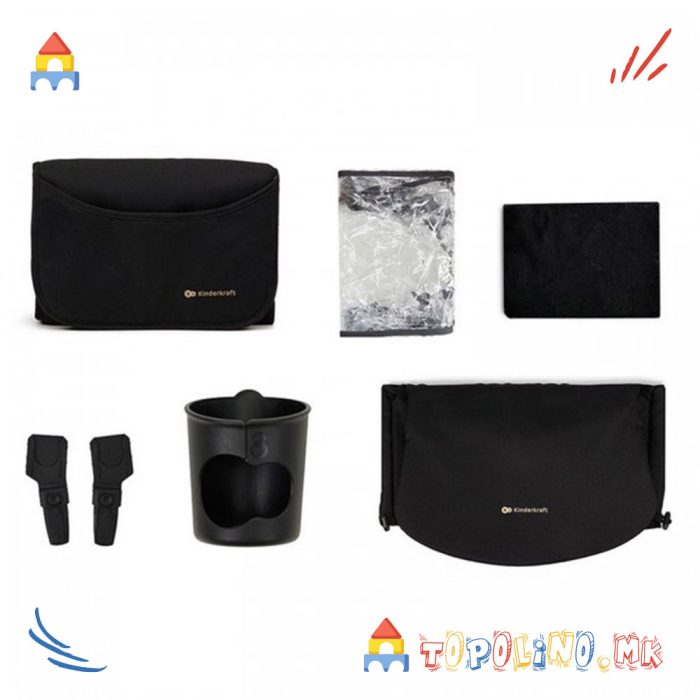 Количка Travel Moov2 3 во 1 Black - Kinderkraft - Image 11
